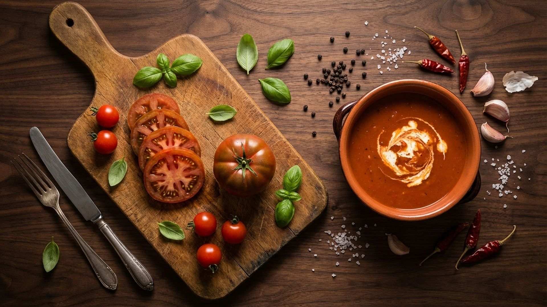 Składniki kulinarne na drewnianym stole